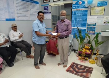 ज. जनता सहकारी बँकेच्या सिंधी कॉलनी शाखेचा ४था वर्धापनदिन उत्साहात संपन्न