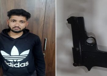 जळगावातील मोहाडी रोडवर गावठी पिस्तूल बाळगणारा पोलिसांच्या जाळ्यात