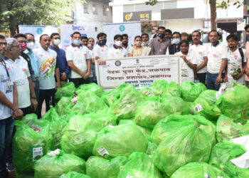 स्वातंत्र्याच्या अमृत महोत्सावानिमित्त शहरात स्वच्छता मोहीम
