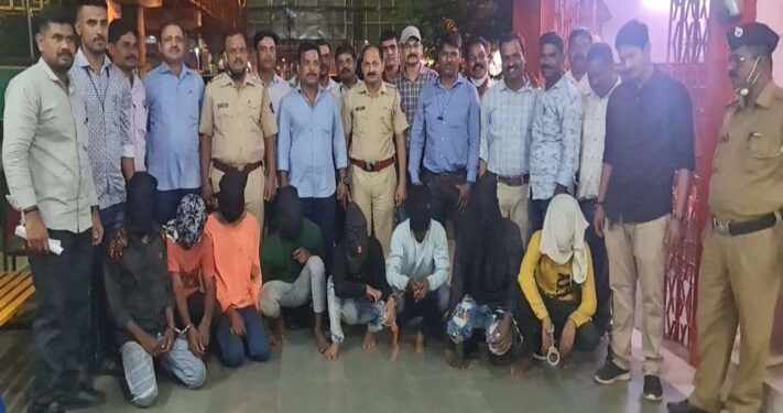 पुष्पक एक्सप्रेस दरोड्याप्रकरणी आठही संशयित आरोपींना पोलिसांनी केले जेरबंद
