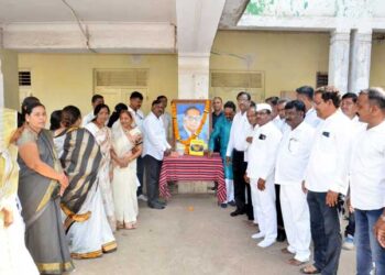 जिल्हा कॉंग्रेसतर्फे संविधान दिनानिमित्त विविध कार्यक्रमाचे आयोजन