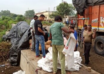 मोठी कारवाई : जिल्ह्यातील एरंडोल तालुका येथे १५०० किलो गांजा जप्त