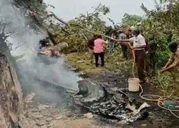 संरक्षण दलाचे प्रमुख जनरल बिपीन रावत यांच्या हेलिकॉप्टरचा अपघात