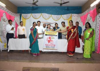 जायन्ट्स ग्रुप जळगाव तेजस्विनीचा पदग्रहण सोहळा संपन्न