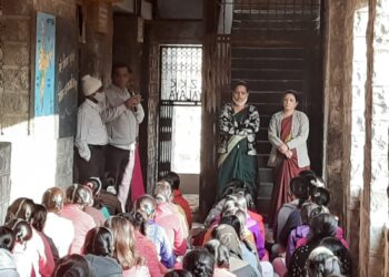 काकाणी कन्या विद्यालयमध्ये गणित दिन साजरा