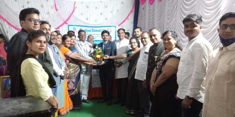 जेसीआय जळगाव डायमंड सिटी चा २४ वा पदग्रहण समारंभ संपन्न