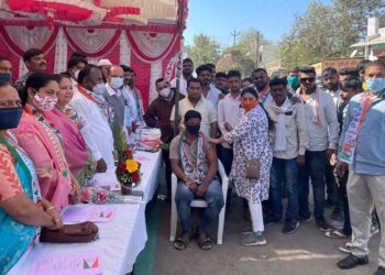 रामेश्वर कॉलनी येथे राकाँ पार्टी जळगाव जिल्हा महानगरतर्फे सदस्यता नोंदणी अभियान