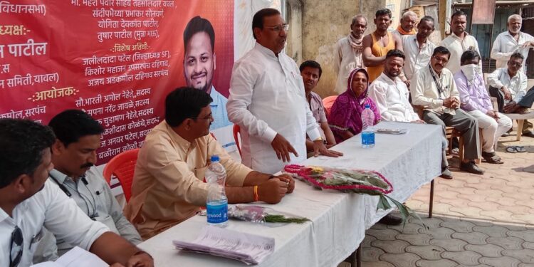 कोरपावली येथे एकदिवसीय कॅम्प प्रभाकरआप्पा सोनवणे यांचा अध्यक्षतेखाली संपन्न