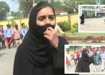 जमावाने घेरत ‘जय श्रीराम’च्या घोषणा दिल्यानंतर ‘अल्लाहू अकबर’ची घोषणा देणारी ती तरुणी कोण?