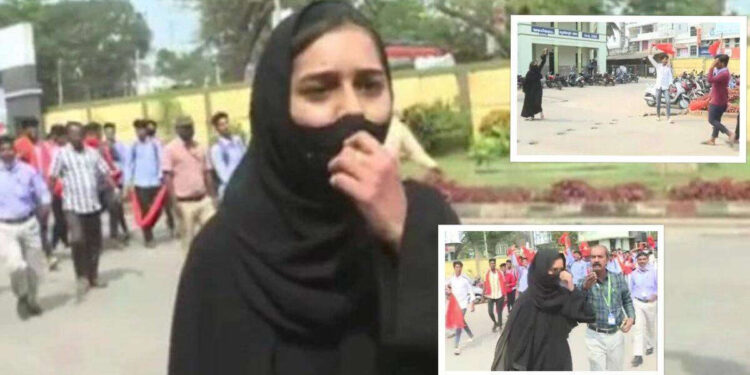 जमावाने घेरत ‘जय श्रीराम’च्या घोषणा दिल्यानंतर ‘अल्लाहू अकबर’ची घोषणा देणारी ती तरुणी कोण?