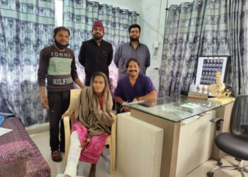 जायंटसेल ट्यूमरची ४२ वर्षीय महिलेवर यशस्वी शस्त्रक्रिया