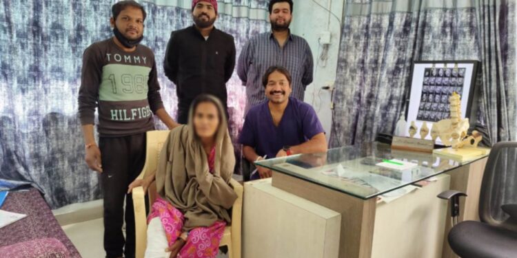 जायंटसेल ट्यूमरची ४२ वर्षीय महिलेवर यशस्वी शस्त्रक्रिया