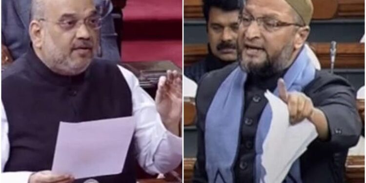 ओवैसींवरील हल्ल्याप्रकरणी केंद्रीय गृहमंत्री शाह संसदेत आज निवेदन देणार