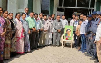 इकरा महाविद्यालयात भारतरत्न स्व. लता मंगेशकर यांना भावपूर्ण श्रद्धांजली