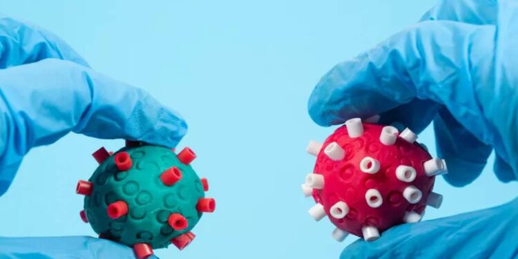 ओमायक्रॉनचा सब-व्हेरिएंट बी.ए.- 2 अधिक अधिक संक्रमण पसरवणारा