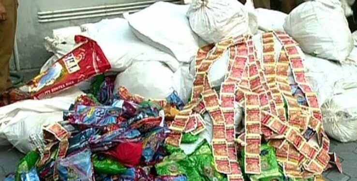 चाळीसगावातील वाघळी येथे तब्बल ९ लाखांचा गुटखा जप्त, ग्रामीण पोलिसात गुन्हा दाखल