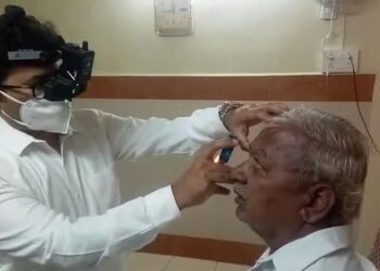 मांगीलालजी बाफना नेत्रपेढीच्या वतीने रेटीनोपॅथी निदान शिबिराचे आयोजन