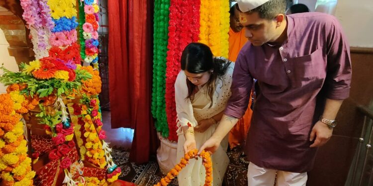 श्री मंगळग्रह मंदिरात श्रीराम जन्मोत्सव साजरा