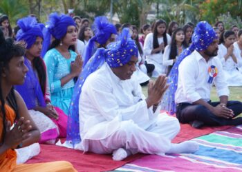 महामानव डॉ बाबासाहेब आंबेडकर यांची जयंतीनिमित्त मिरवणूक उत्साहात