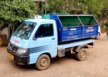 ओला व सुका घनकचरा अनियमित संकलन