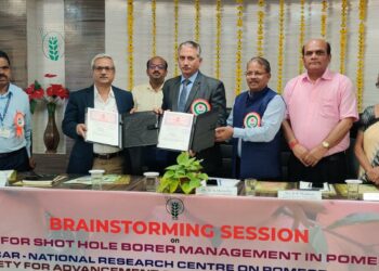 राष्ट्रीय डाळिंब संशोधन केंद्र व जैन इरिगेशन यांच्यात सामंजस्य करार