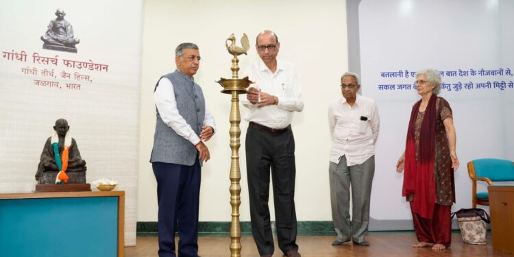 गांधी रिसर्च फाऊंडेशनतर्फे ‘भारत से जुडे रहो’ संवादात्मक कार्यक्रम