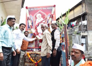 श्री. संत सेना महाराज यांच्या पुण्यतिथी यावल येथे डॉ. कुंदन फेगडे यांच्या प्रमुख उपस्थिती मध्ये संपन्न