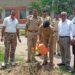 जिल्हा पोलीस मुख्यालय परिसरात वृक्षारोपण
