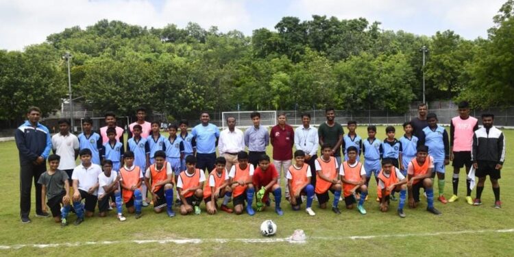 जैन चॅलेंज आंतर शालेय जिल्हास्तरीय फुटबॉल स्पर्धेला सुरूवात