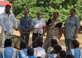 महात्मा गांधीजींची ती सायकल आता गांधीतीर्थमध्ये!