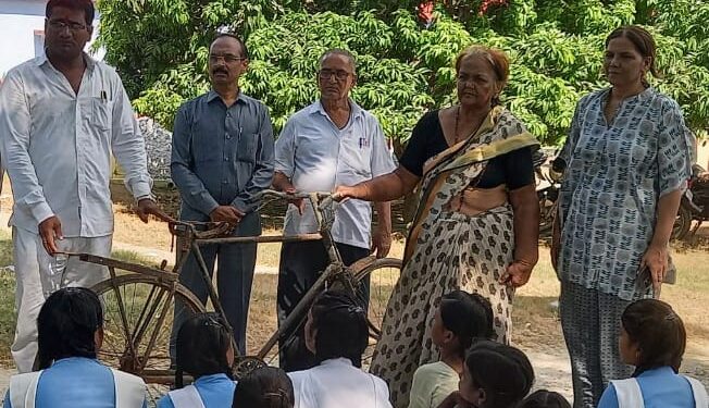 महात्मा गांधीजींची ती सायकल आता गांधीतीर्थमध्ये!