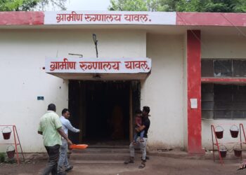 यावल विरावली रस्त्यावर मोटारसायकल अपघातात पाच जखमी दोनची प्रकृती गंभीर