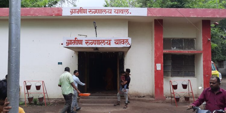 यावल विरावली रस्त्यावर मोटारसायकल अपघातात पाच जखमी दोनची प्रकृती गंभीर