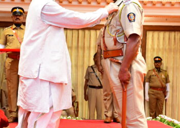 पोलीस उपनिरीक्षक सुनील पाटील राष्ट्रपती पदकाने सन्मानित