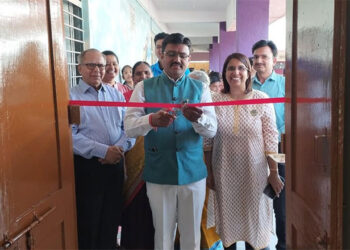 रोझलॅण्ड स्कूलचे संस्थापक एस.पी.खिमाणी सर यांच्या पुण्यतिथीनिमित्त खिमाणी रंगमंचाचे लोकार्पण