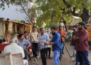 जळगावात सुरु आहे बोली भाषेतील पहिल्या वेब सीरिजचे शुटिंग