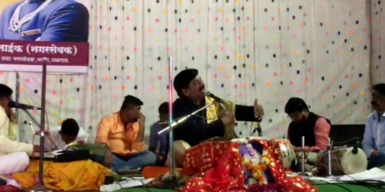 मेहरूण येथे “दरबार मेरे साई का” साईकथेचे आयोजनाचा पहिला दिवस