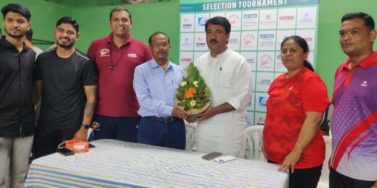 जळगाव जिल्हा बॅडमिंटन निवड स्पर्धा २०२३ सुरू