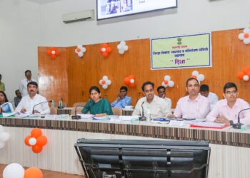 जिल्हा विकास समन्वय व सनियंत्रण (दिशा) समितीची आढावा बैठक