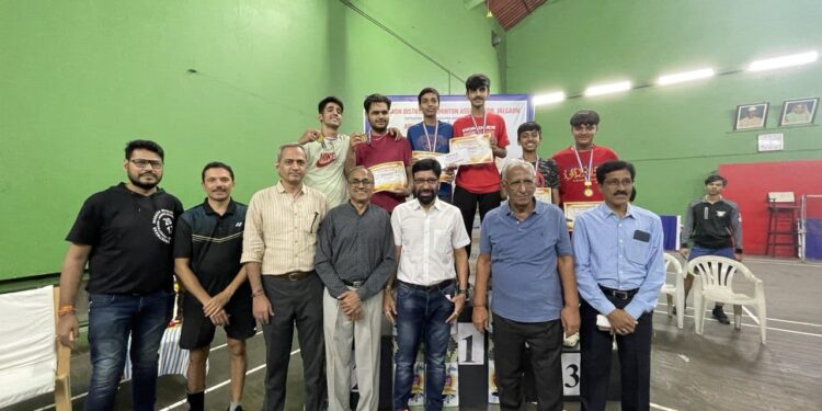 जळगाव ओपन बॅडमिंटन  स्पर्धा २०२३ उत्साहात संपन्न