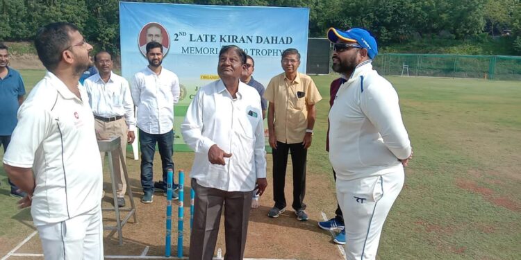 जळगाव जिल्हा क्रिकेट असोसिएशन आयोजित दुसऱ्या स्वर्गीय किरण दहाड स्मृती टी ट्वेंटी स्पर्धेला आजपासून सुरुवात