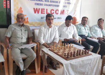 जळगाव येथे अनुभूती निवासी स्कूलमध्ये राष्ट्रीय सब-ज्युनिअर बुध्दिबळ स्पर्धा