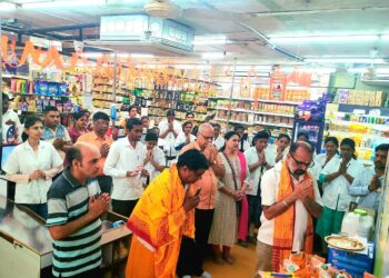 राममंदिर प्राणप्रतिष्ठा सोहळ्यासाठी सजले नवजीवन प्लस