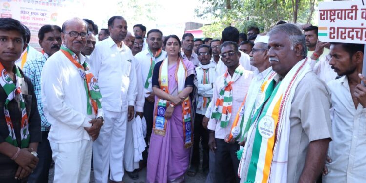 “बोदवड तालुक्याच्या विकासाचे एकच सुत्र,संसदेत पाठवुया तालुक्याचा भूमिपुत्र”- रोहिणी खडसे