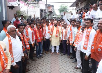 जळगाव ग्रामीण मध्ये भगवे वादळ