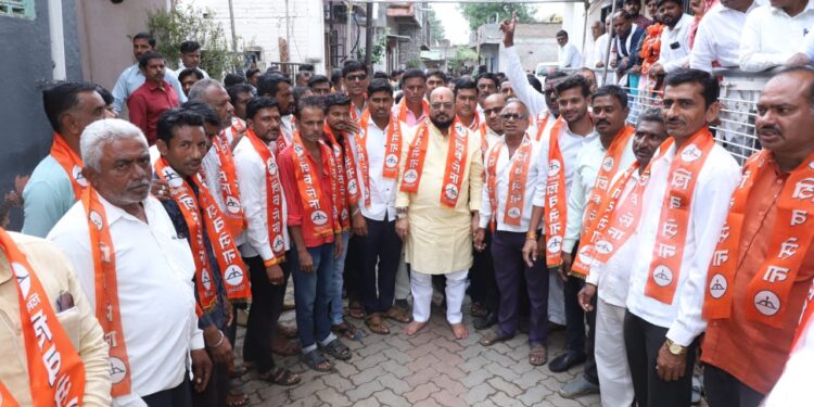 जळगाव ग्रामीण मध्ये भगवे वादळ