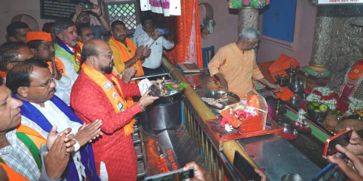 माझ्या विजयासह महायुतीचे सरकार येऊ दे ! – गुलाबराव पाटील