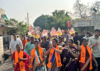 जयश्रीताईंना हात म्हणजे विकासाला साथ’ या घोषणांनी गाजला प्रचाराचा माहौल