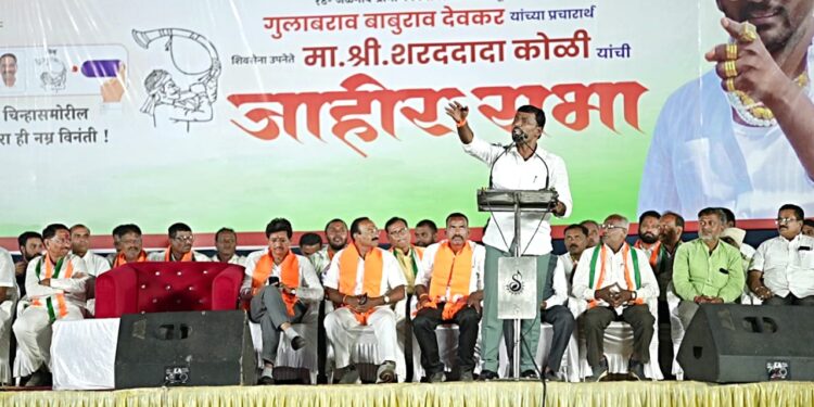 त्यांना’ यावेळी असे पाडा की ते पुन्हा कधीच उठणार नाही – शिवसेना नेते शरद कोळी