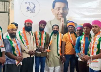 धरणगाव शहरातील शीख बांधवांचा शरदचंद्र पवार राष्ट्रवादीत प्रवेश…!